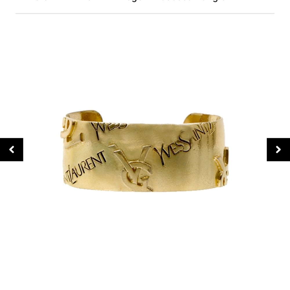 Yves Saint Laurent vintage bangle